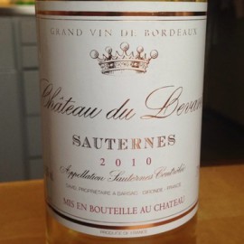 Rượu vang SAUTERNES