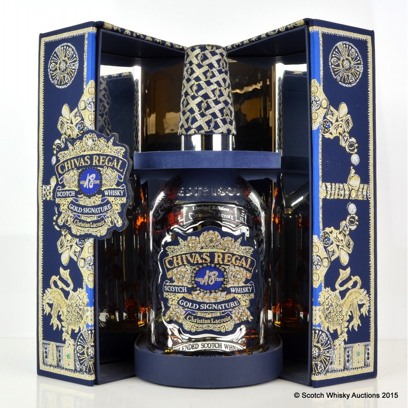 Chivas 18 Gold Signature Lacroix Edition