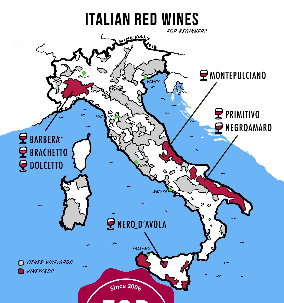 Rượu vang đỏ Ý